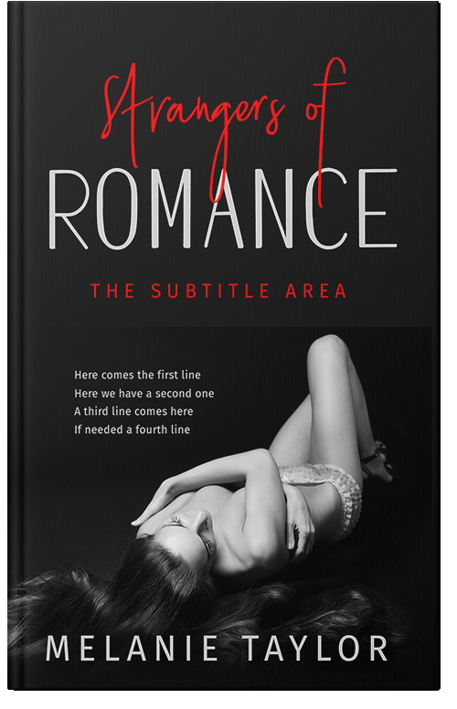 Front view of Premade Erotica Book Cover - Cod Gray