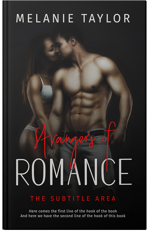 Front view of Premade Erotica Book Cover - Cod Gray