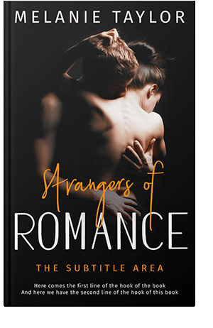 Pre Made Book Cover Tan