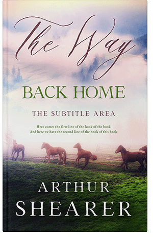 Premade Book Cover Green Kelp