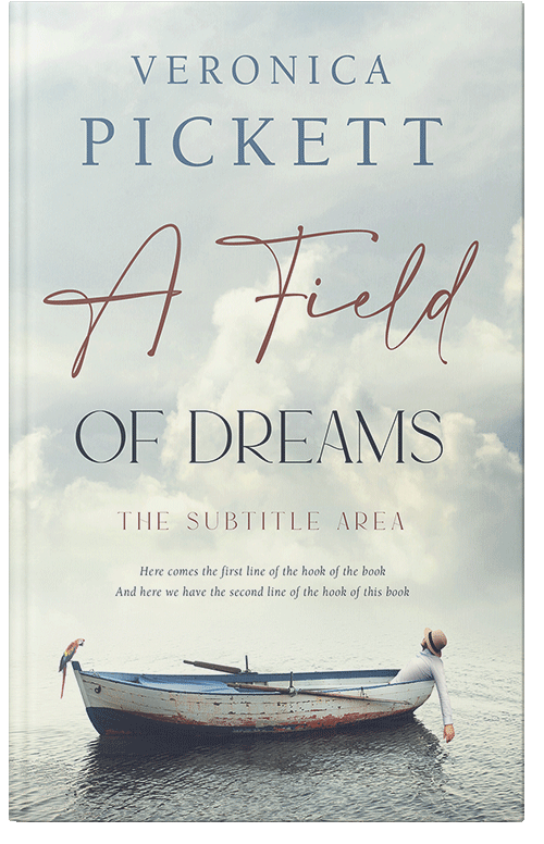 Front view of Premade Surreal Book Cover - Gray Nurse