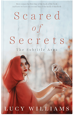 Pre Made Book Cover Quill Gray