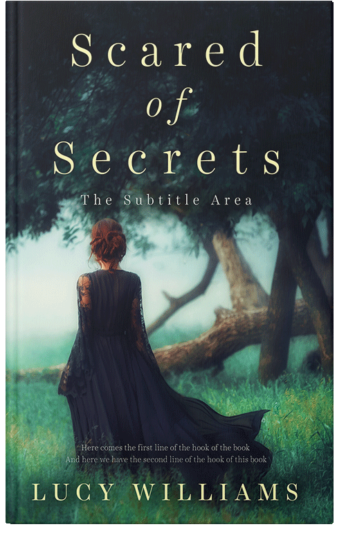 Front view of Premade Romance Book Cover - Mirage