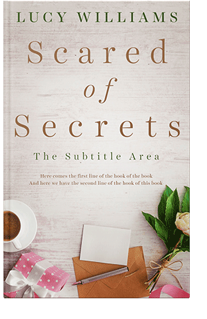 Pre Made Book Cover Pearl Bush