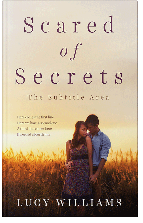 Front view of Premade Romance Book Cover - Jon