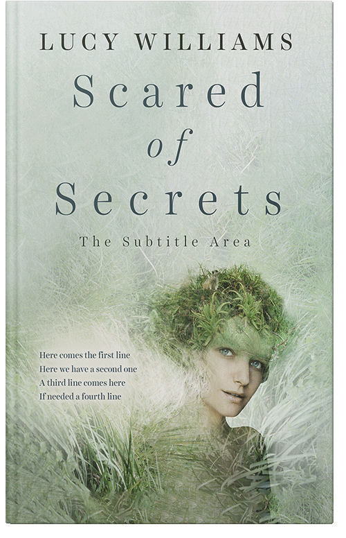 Front view of Premade Fantasy Book Cover - Clay Ash