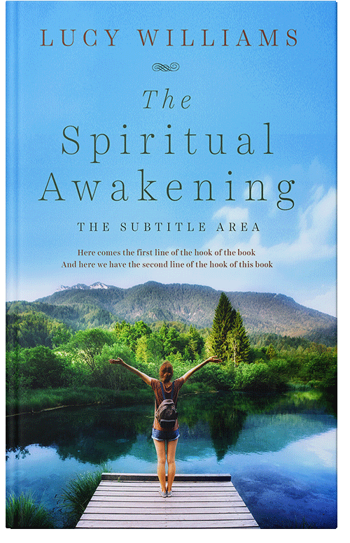 Front view of Premade Health & Mind & Body Book Cover - Seagull