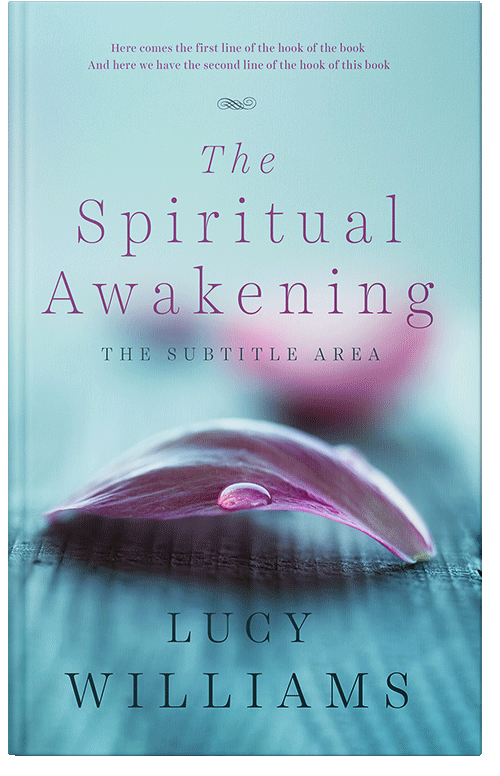 Front view of Premade Health & Mind & Body Book Cover - Ziggurat