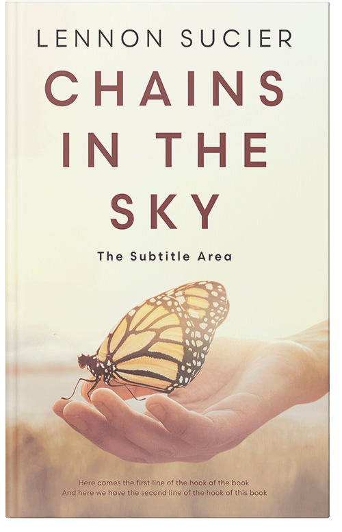 Front view of Premade Health & Mind & Body Book Cover - Quarter Spanish White