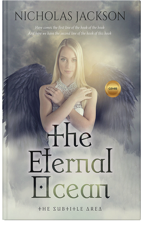 Front view of Premade Teen & Young Adult Book Cover - Tea