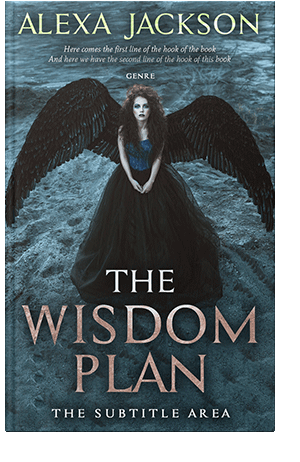 Pre Made Book Cover Outer Space