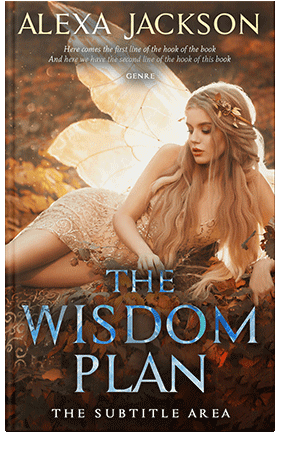 Pre Made Book Cover Nutmeg