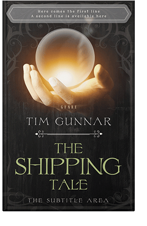 Pre Made Book Cover Cocoa Brown