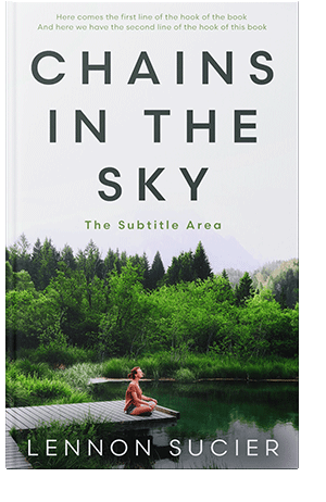 Pre Made Book Cover Green Kelp