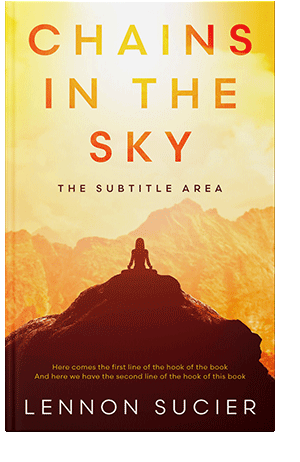 Pre Made Book Cover Mahogany