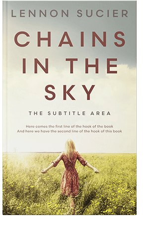 Pre Made Book Cover Moon Mist