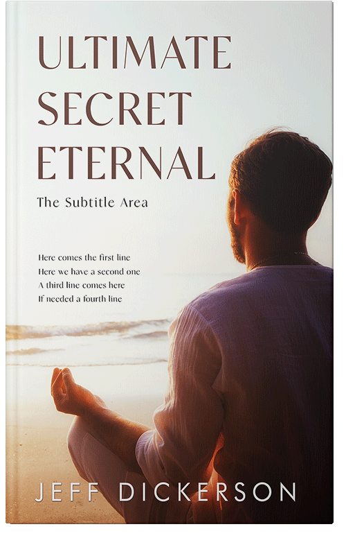 Front view of Premade Health & Mind & Body Book Cover - Cararra