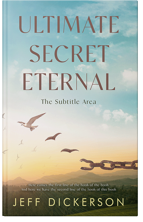 Front view of Premade Health & Mind & Body Book Cover - Paris White