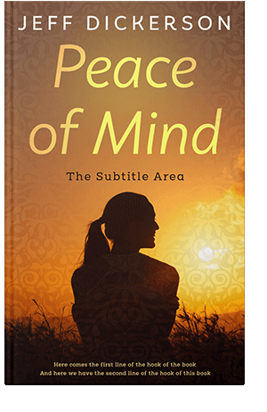 Pre Made Book Cover Copper