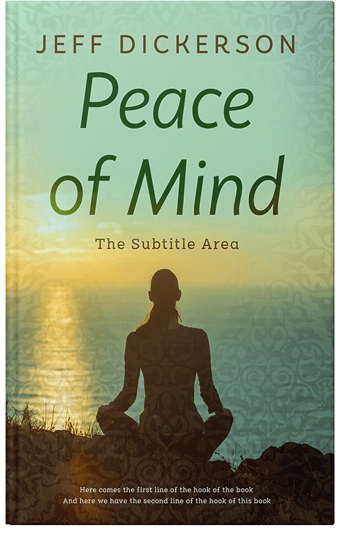 Front view of Premade Health & Mind & Body Book Cover - Sprout