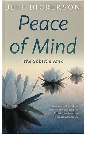 Pre Made Book Cover Ash