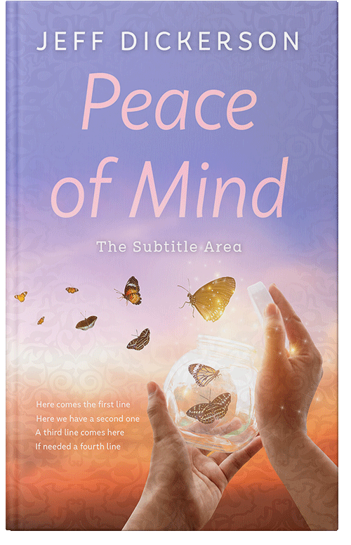 Front view of Premade Health & Mind & Body Book Cover - London Hue