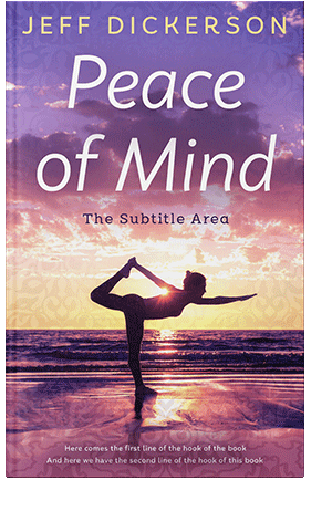 Pre Made Book Cover Trendy Pink