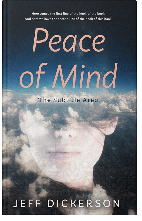 Front view of Premade Surreal Book Cover - Wafer