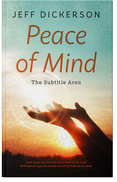 Front view of Premade Health & Mind & Body Book Cover - Tana