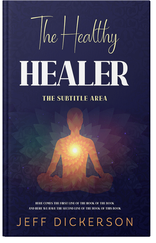 Front view of Premade Health & Mind & Body Book Cover - Haiti