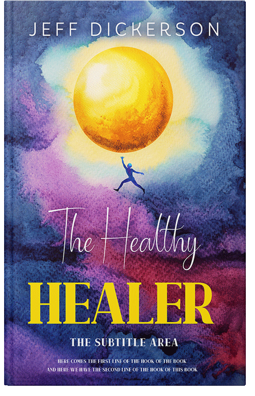 Front view of Premade Health & Mind & Body Book Cover - Cold Turkey