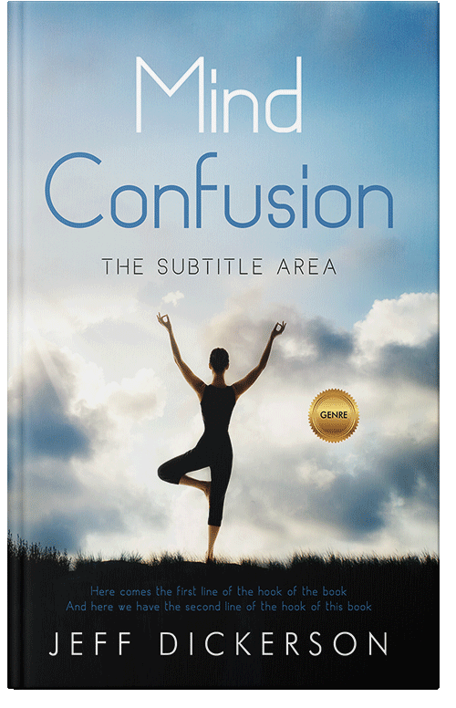 Front view of Premade Health & Mind & Body Book Cover - Geyser