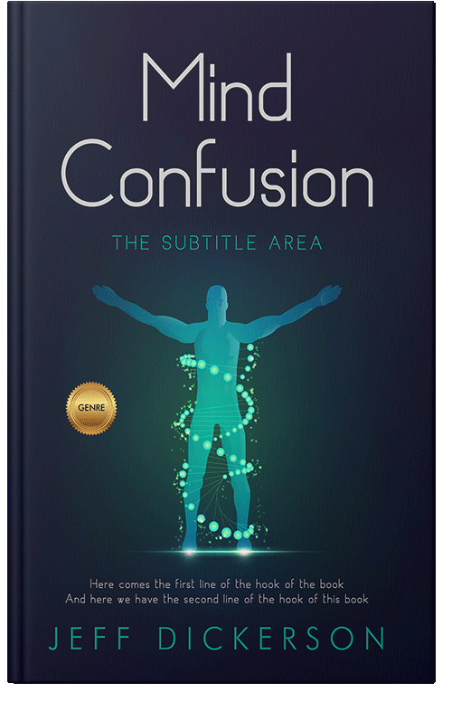 Front view of Premade Health & Mind & Body Book Cover - Firefly