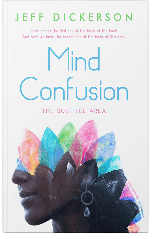 Front view of Premade Health & Mind & Body Book Cover - Melanie