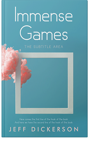 Premade Book Cover Hippie Blue