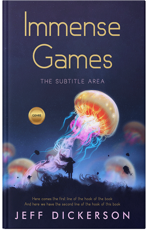 Front view of Premade Fantasy Book Cover - Port Gore