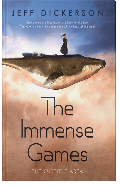 Front view of Premade Fantasy Book Cover - Eunry