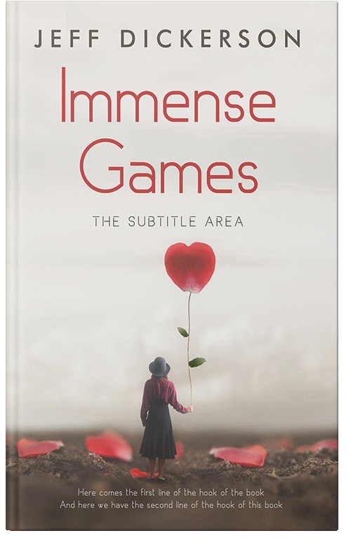 Front view of Premade Fantasy Book Cover - Roman Coffee