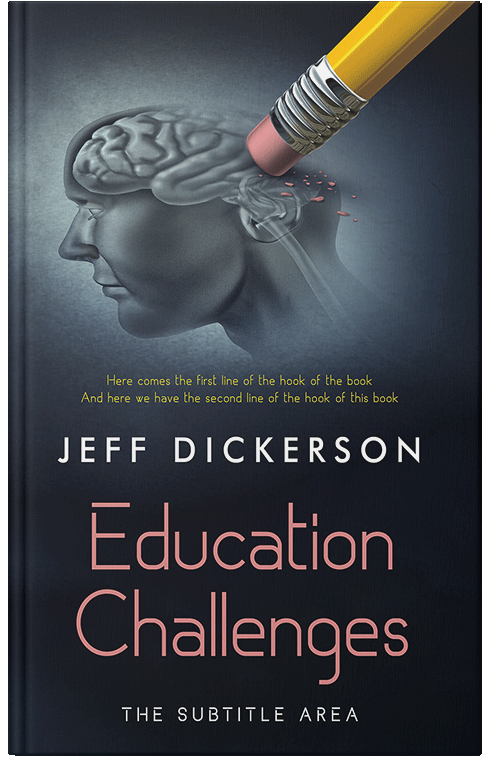 Front view of Premade Self-Improvement & Self-Help Book Cover - Mirage