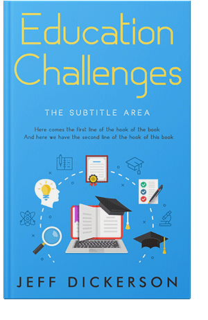 Pre Made Book Cover Picton Blue