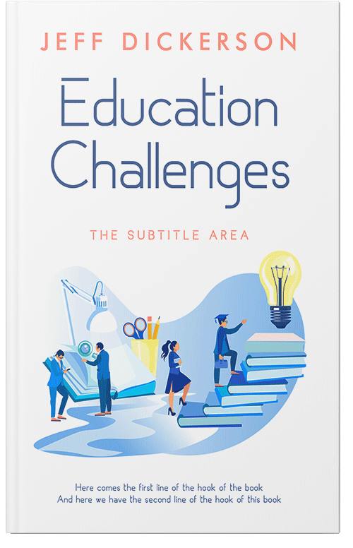 Front view of Premade Education Book Cover - Botticelli