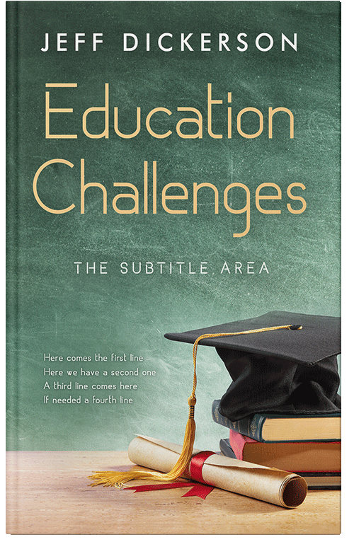 Front view of Premade Self-Improvement & Self-Help Book Cover - Como