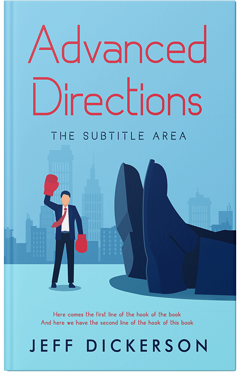 Front view of Premade Business Book Cover - Seagull