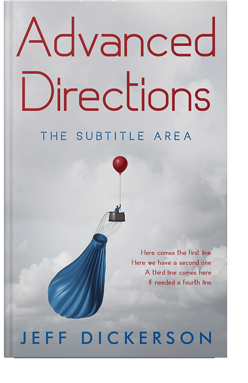 Front view of Iron #11218 - Premade Self-Improvement & Self-Help Book Cover