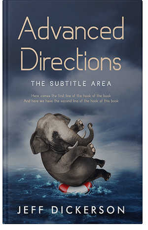 Premade Book Cover Pickled Bluewood