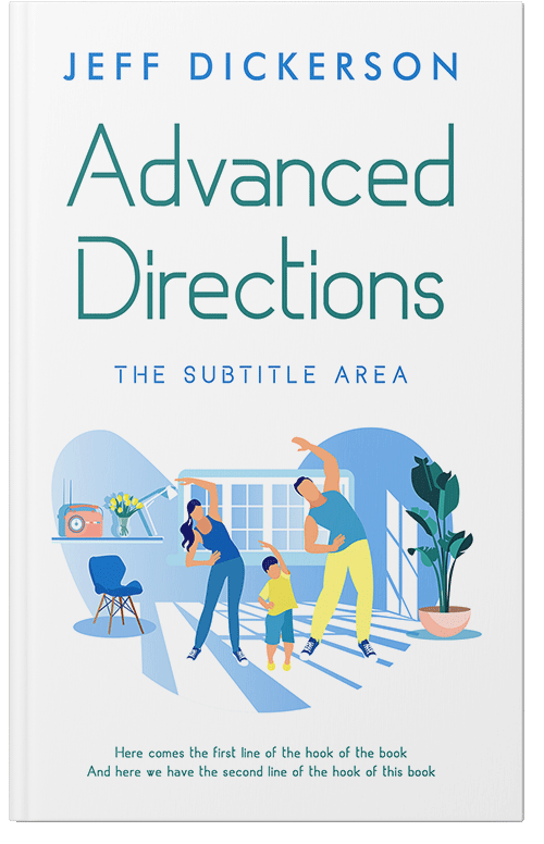 Front view of Premade Family & Parenting Book Cover - Botticelli