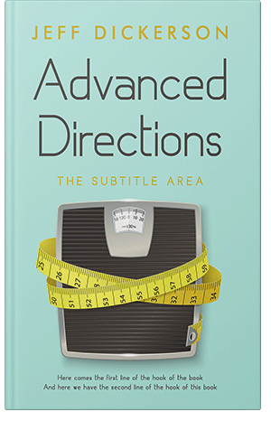 Premade Book Cover Aqua Island