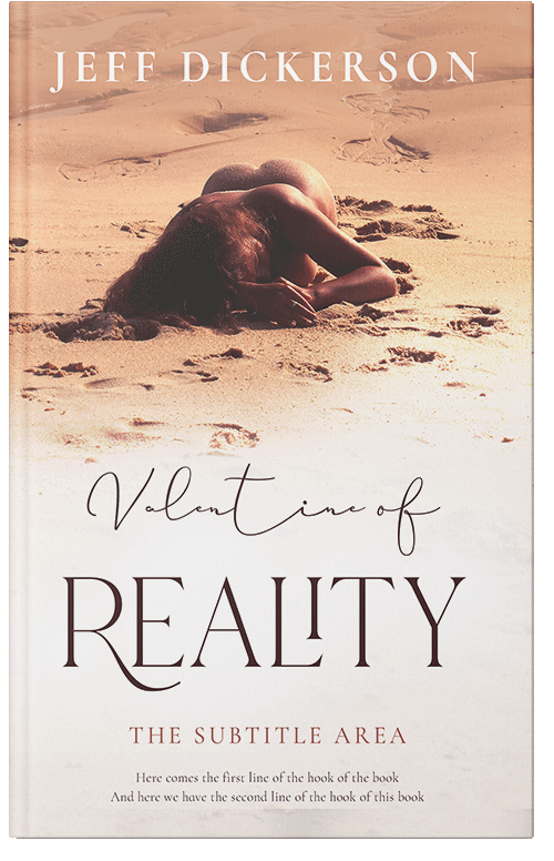 Front view of Premade Erotica Book Cover - Albescent White