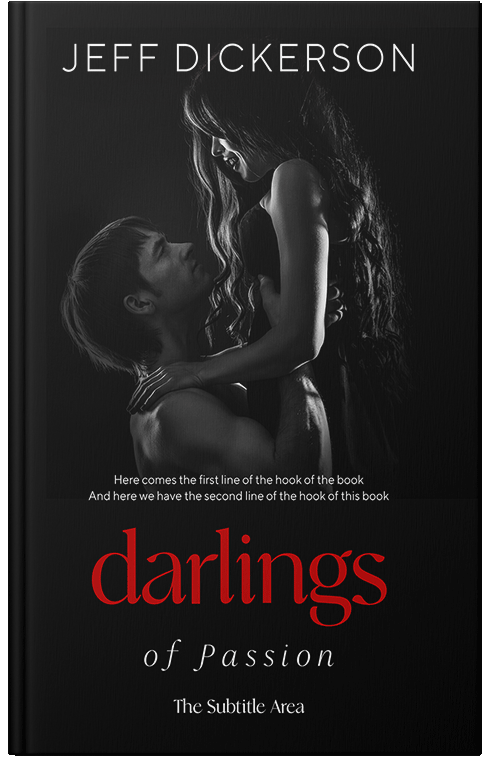 Front view of Premade Erotica Book Cover - Cod Gray