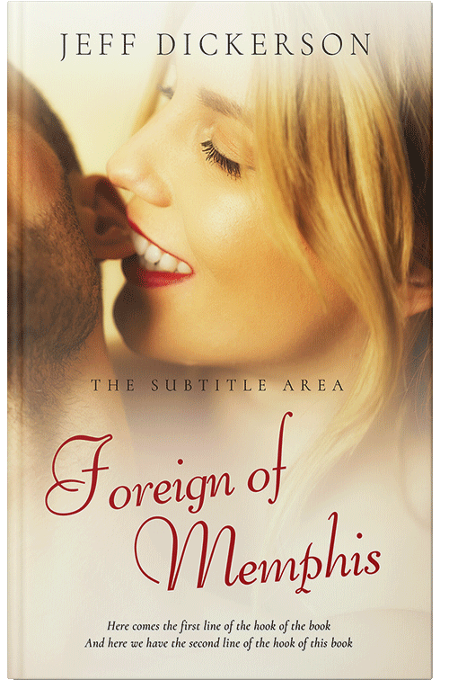 Front view of Premade Erotica Book Cover - Albescent White